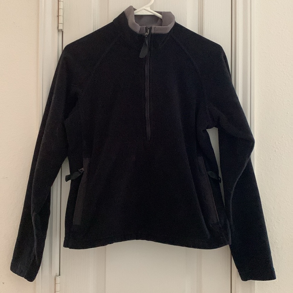 ✋ACG Nike Thermal 2 Black Fleece Pullover Therma-Fit Kangaroo Pocket Vintage
